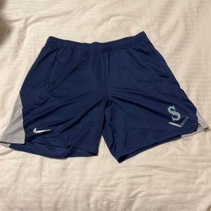 Nike Seattle Mariners Baseball Shorts Men.